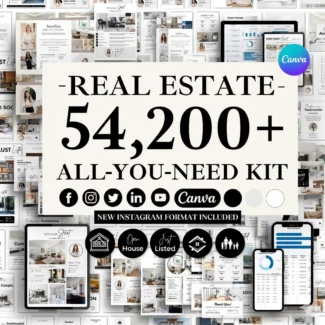 Real Estate Canva Templates